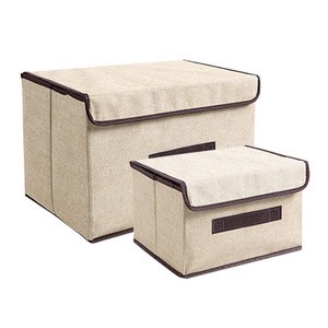 Portable Clothing Storage Box Household Dustproof Toy Organizer Non Woven Organizer Storage Box