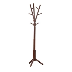 Simple Modern Adjustable Coat Rack Bag Rack Floor Standing Living Room Home Furniture Ash Solid Wood Clothes Storage Rack