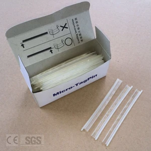 Tag Pin Machine Badge Plastic Pin Customize Garment Loop Lock Plastic Micro Fine Tag Pin 3mm 5mm For Gun Machine