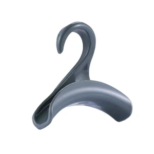 Multifunctional Creative Double-Tier Foldable PP Plastic Modern Closet Organizers Detachable Wall Hanging Door Hook Handbag