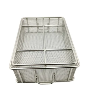 Stainless Steel Wire Mesh Heat-Treated 304 Bulk Wire Baskets Multifunctional Design Custom Size Available OEM/ODM Medical