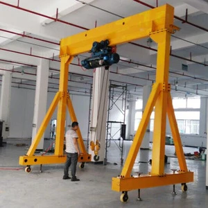 2 3 4 5 Ton Indoor Electric Hoist Garage 10 Ton Gantry Crane 1 Ton Portable Price