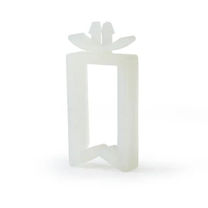 Essentra Plastic Wire Organizer Cable Clips Non-Locking Nylon6/6 UL94 V0/V2 Natural WS Wire Saddle