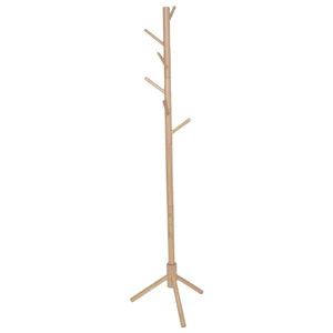 Jiabao Best Quality Standing Wooden Coat and Hat Stand Coat Rack
