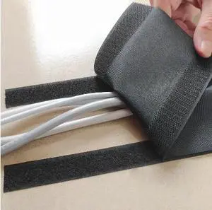Custom logo Carpet Cover Wrap Hook and Loop JDD Cable Management Sleeve Office Home Floor Wire Organizer