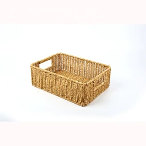 PP Woven Storage Basket Storage Basket for Home Restaurant Bakery