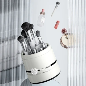 Hot Sale Rotating Cosmetic Organizer Multifunctional Dustproof Bedroom Desktop Lipstick Storage Box