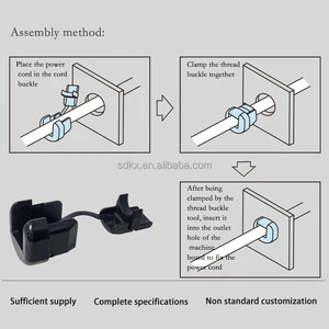Kaixiang Supply for Listed 5n-4 Cable Organizer Black Plastic PP CE Certified Heat Resistant Strain Relief Bushing