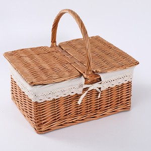 Multi-functional Wicker Storage Basket-Eco-Friendly & Breathable
