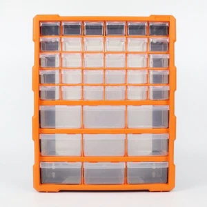 Multipurpose Tool DIY Plastic Drawer Organizer Storage Box Plastic Cabinet 38*16*47.5 CM