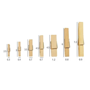Natural Wood Peg Decorated Mini Wooden Clothes Hanging Pin Clip Photo Clip Multifunctional Clothes Pegs Mini Craft Nails