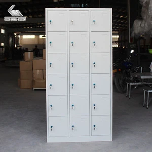 Manufacturer Wholesale Price Steel Locker Cabinet Metal School Storage 9 12 15 18 Door Locker Gym Locker for Sale
