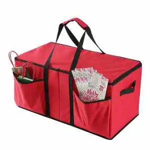 Quality Multi Pockets Ball Storage Bins Xmas Storage Box for Storing Christmas Baubles