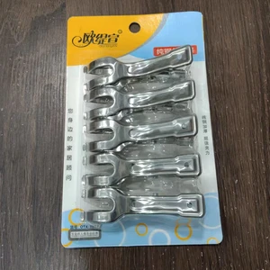 Practical Silver Stainless Steel Portable Bed Sheet Quilt Clip Durable Rustproof Eco-friendly Multifunction Clothes Pin