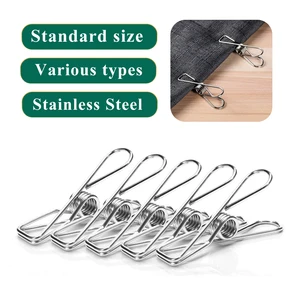 Custom Industrial Coil Clothes Pegs Soft Grip 316 Stainless Steel Torsion Clothespin