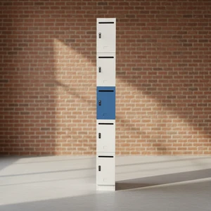 5 Door Factory Locker Tall Metal Locker Steel Personal Effects Locker Organizer for Home Office Gym 5 Door Factory Locker