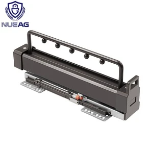 Top Mounted Pull-Out Trouser Rack Sliding Pants Hanger for Wardrobe Closet Organizer