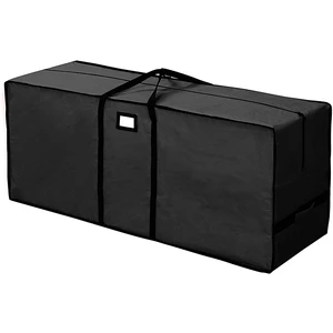 Hight Quality Black Oxford Fabric Heavy Duty Christmas Tree Storage Bags With Zipper
