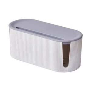 Plastic Wire Cord Organizer Storage Power Strip Management Junction Box