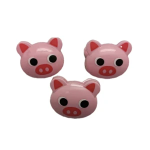 Customization OEM/ODM Potential 6pcs Packing Cute Cartoon Pig Shape Plastic Food Bread Bag Clip for Snacks