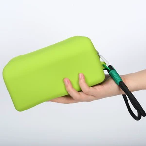 Silicone Water Resistant Durable Foldable Large Capacity Travel Toilet Bag
