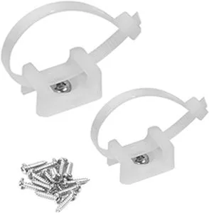 25 Pieces Desk Wire Organizer Cable Ties Zip Ties Adhesive Cord Clips Cable Management Cord Keeper Desk Wire Management