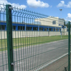 3D Fence Welded Wire Mesh Panel Bending Fence Curved Outdoor Garden Fence For Sale