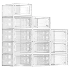 Household Shoe Box Storage Box Shoe Storage Rack Anti Oxidation Flip Over Type
