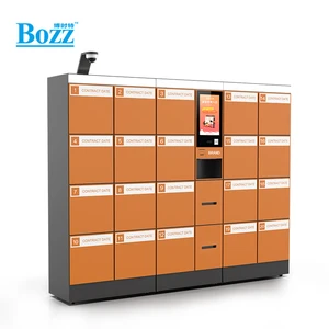 Supplier Direct Price Commercial Storage Office Cabinet Smart Parcel Locker with Digital Touch Screen