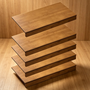 Bamboo Wire Shelf Covers, Bamboo Wire Rack Covers For Pantry, Closet Wood Wire Shelf Covers
