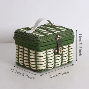 Multifunctional Hanging Eco-Friendly Factory Direct Sales Wholesale Custom-made Hand-woven PP Plastic Food Storage Baskets