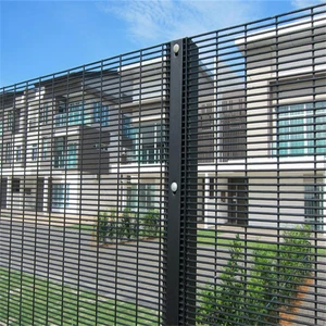 South Africa High Security 358 Anti-Climb Wire Mesh Yard Fence Panels 1.5m Iron PVC Frame Galvanized Coated Finish