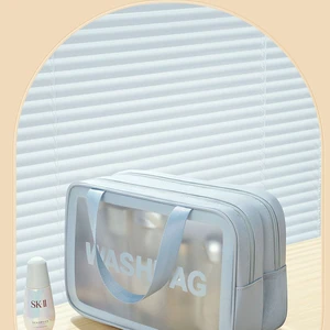 Custom Traveling Make Up Bag Organizer Wash Pouch Women Hanging Toiletry Cosmetic Bag