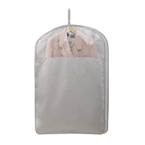 Wholesale Eco-friendly Custom Printed Non Woven Garment Bag Clothes Cover Dustproof Cover Clothes Suit Storage Protection