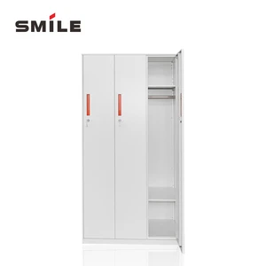 CHNSMILE Heavy-Duty Metal Locker Lockable Anti-Theft Storage Cabinet with Adjustability for Gym Workshop School Use