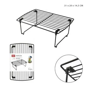 Kitchen Folding Shelf 31x20x14.5cm Cabinet Organizer