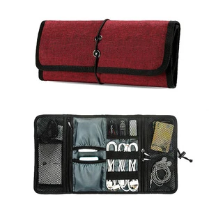 Wholesale Cord and Charger Bag Cable Carrying Pouch Wire Organizer Pouch Cable Storage Holder case Electronics Organizer Pouch