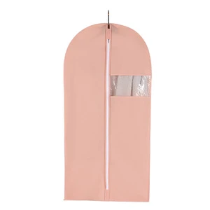 Wholesale Customizable Non-woven Fabric Peva Clothing Dress Protection Dustproof Moisture-proof Insect-proof Garment Bag