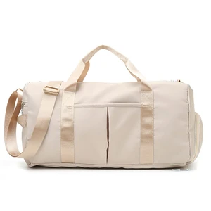 Large Capacity Lightweight Oxford Cloth Storage Bag Separate Storage for Wet and Dry Clothes Fashionable and Trendy Design