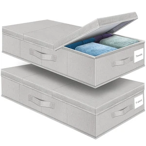 Maximize Space Under Bed Storage Containers & Underbed Solutions Closet Organizers Blanket Storage Essentials Storage Bag