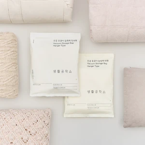 Living Crafts Large Hanging Vacuum Storage Bag With Nonwoven Fabric For Space Saving Original Brand Retail Ready Wholesale