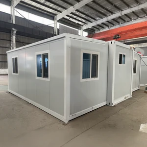 XH 40ft Modern Expandable Container 20ft Prefabricated Steel Wooden Backyard Outdoor Garden Gym Room For Studio Office Shed Mall