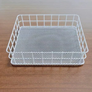 Metal Stainless Welded Wire Mesh Basket Use for Storage