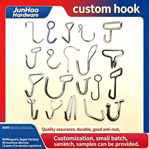 Custom Metal Hook Home Kitchen And Bathroom Industrial Car Furniture Hook Stainless Steel S Shape Triangle J Hook Hanger