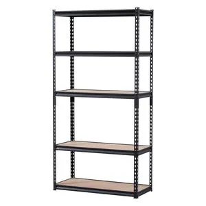 5 Tier Garage Storage Shelves 2000 Lbs Capacity Adjustable Metal 16\