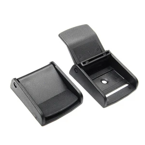 Plastic Buckle10/15/20/25/32/38/50mm Webbing Clip Press Adjustment Buckle Button Belt Bag Clip for Backpack Bag