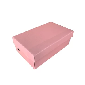 Wholesale Customized Full Color Printed Men's Shoes Box Packaging Corrugated Women Shoes Storage Boxes