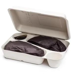 Customized Eco-friendly Pulp Boxes For Shoes Packaging Storage Pulp Box Multi-usage Box
