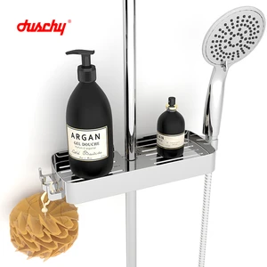 Bathroom Shower Shelf Storage Box Shelves Hanging Self-Adhesive Soap Holder Shower Storage Shelf Shower Soap Shampoo Holder