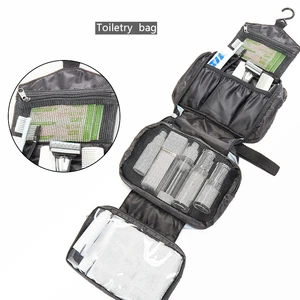 Hanging Toiletry Bag for Men and Women Collapsible Waterproof Travel Storage Bag Dry and Wet Separate Waterproof Storage Bag